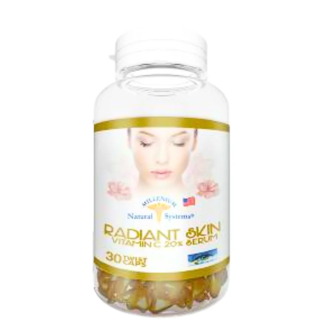 Radiant Skin Vitamina C 30 Cápsulas Natural Systems 1