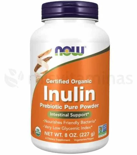 Inulina Organica Soporte Intestinal Now Foods
