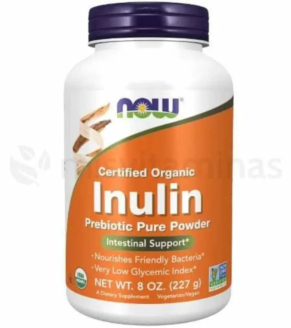 Inulina Organica Soporte Intestinal Now Foods 1
