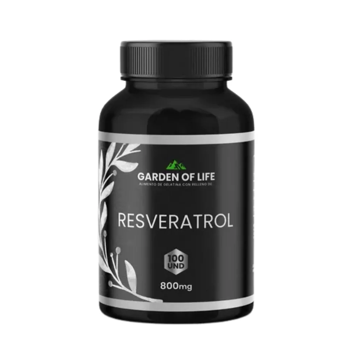 Resveratrol Garden Of Life 100 Softgels  1