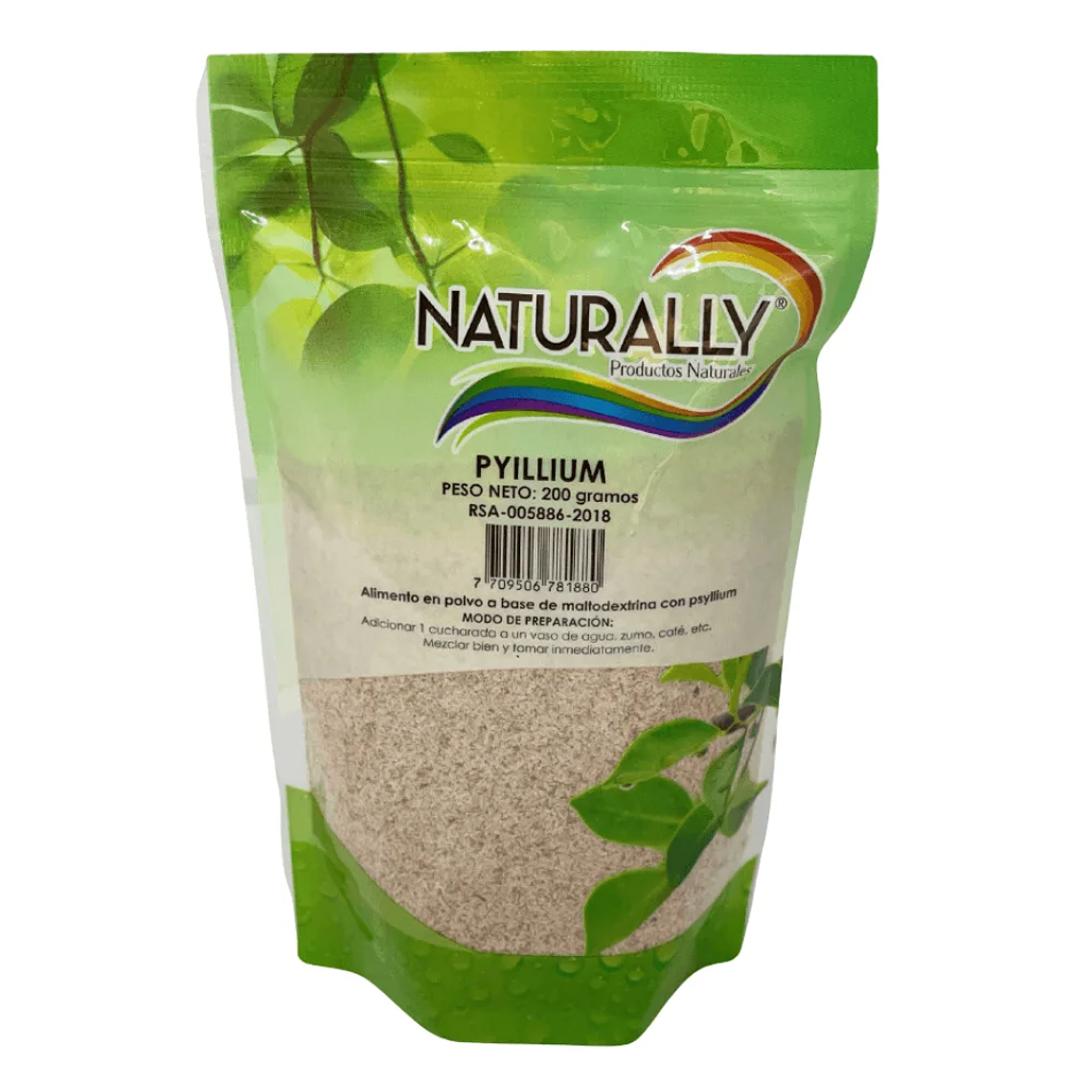 Pyllium 200 gramos Naturally 1