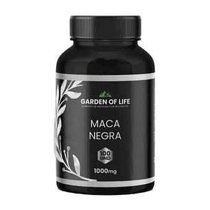 Maca Negra 1000mg Garden Of Life 100 Soft