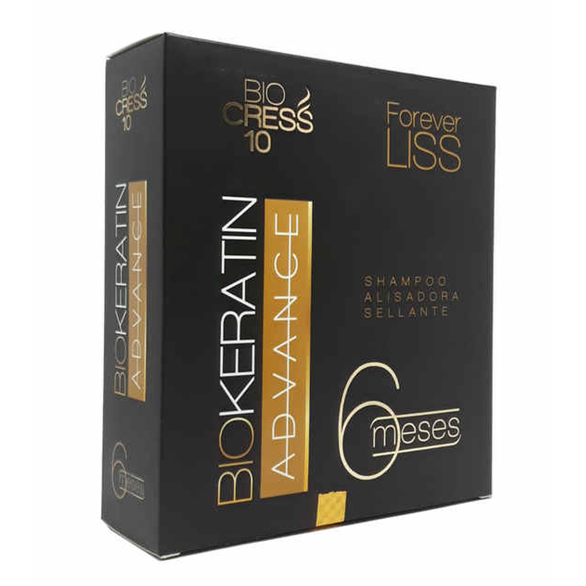 BioKeratin Advance Forever Liss 6 Meses 160 ml Bio Cress 10 1