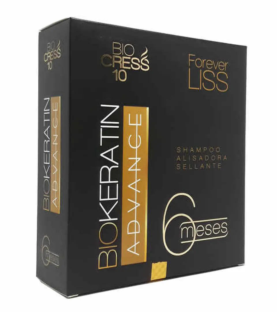 BioKeratin Advance Forever Liss 6 Meses 160 ml Bio Cress 10 1