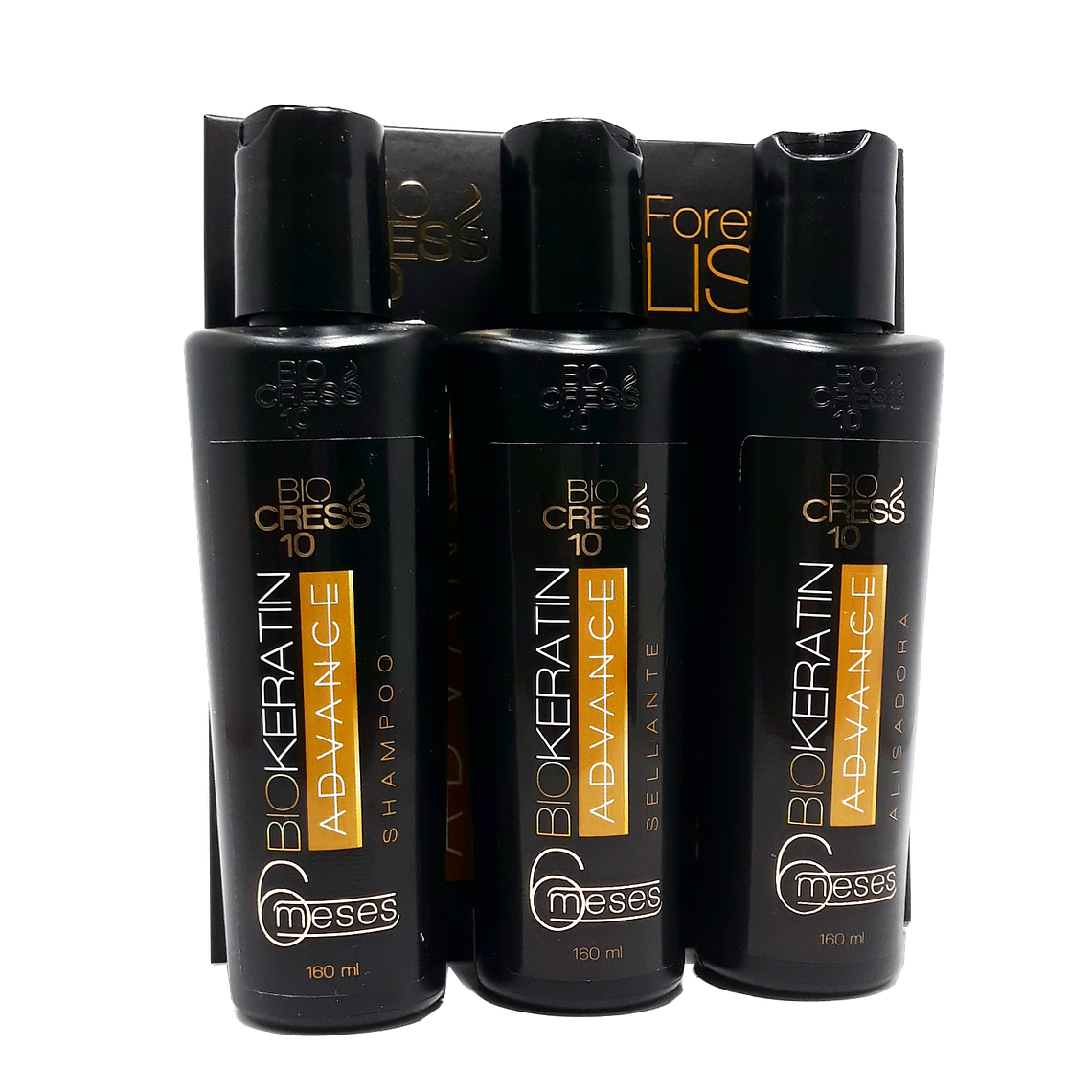 BioKeratin Advance Forever Liss 6 Meses 160 ml Bio Cress 10 2