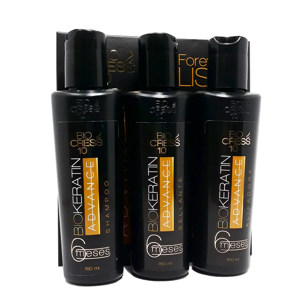 BioKeratin Advance Forever Liss 6 Meses 160 ml Bio Cress 10 2