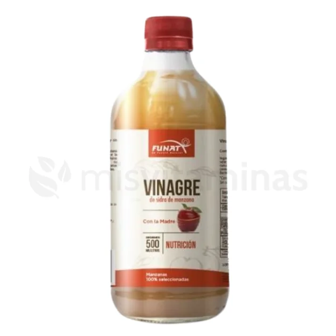 Vinagre de Sidra de Manzana Funat 500 ml 1