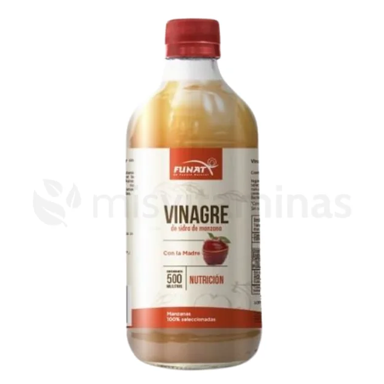 Vinagre de Sidra de Manzana Funat 500 ml 1