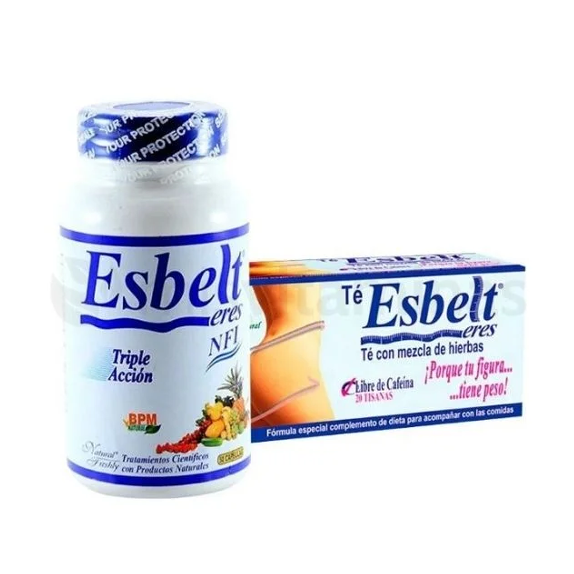Combo Esbelt Cápsulas y Té Natural Freshly 1