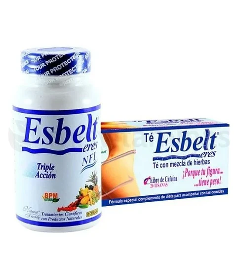 Combo Esbelt Cápsulas y Té Natural Freshly