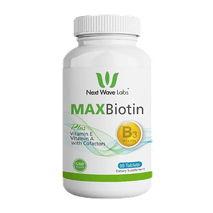 Max Biotin Plus Next Wave Labs 90 Tabletas