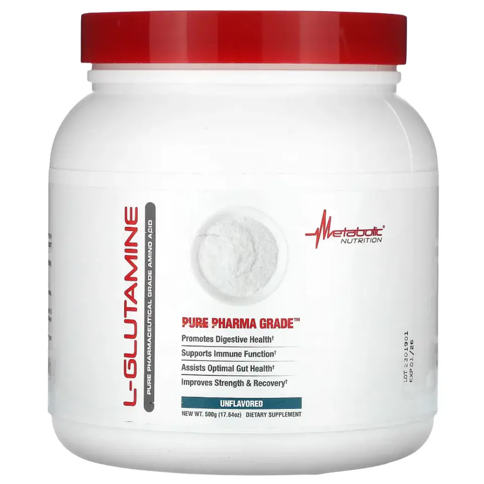 L-Glutamine 500g Metabolic Nutrition 1