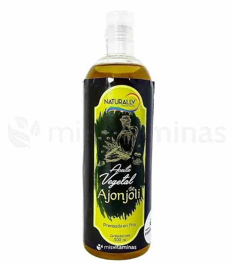 Aceite Vegetal de Ajonjolí 500 ml Naturally