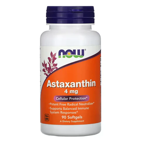 Astaxanthin 4 mg 90 Softgels NOW 