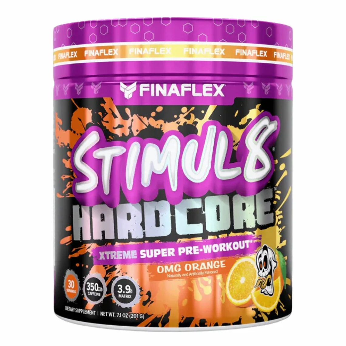Stimul 8 Hardcore Naranja 201 gr Finaflex 1