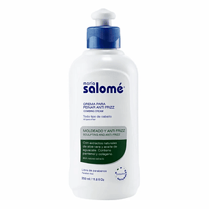 Crema para Peinar Anti Frizz 350 ml María Salomé