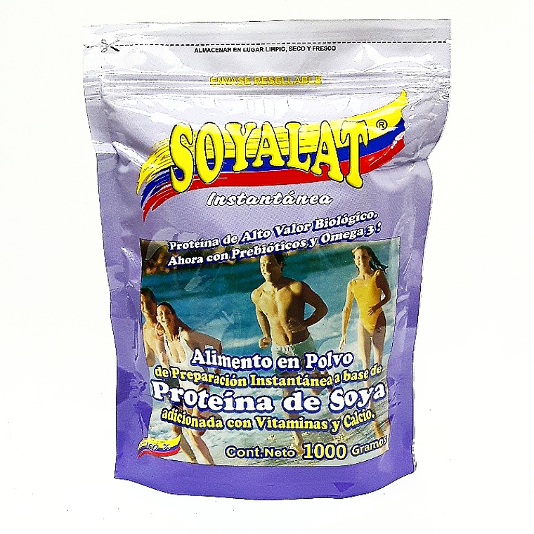 Soyalat Leche de Soya 1000 gr Sin Lactosa  1