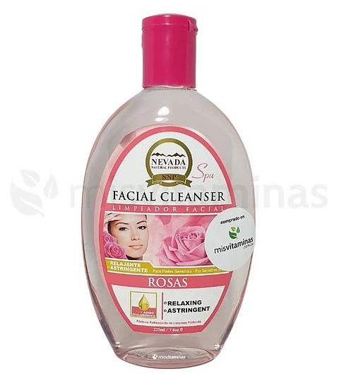 Limpiador Facial Rosas 225 ml Nevada