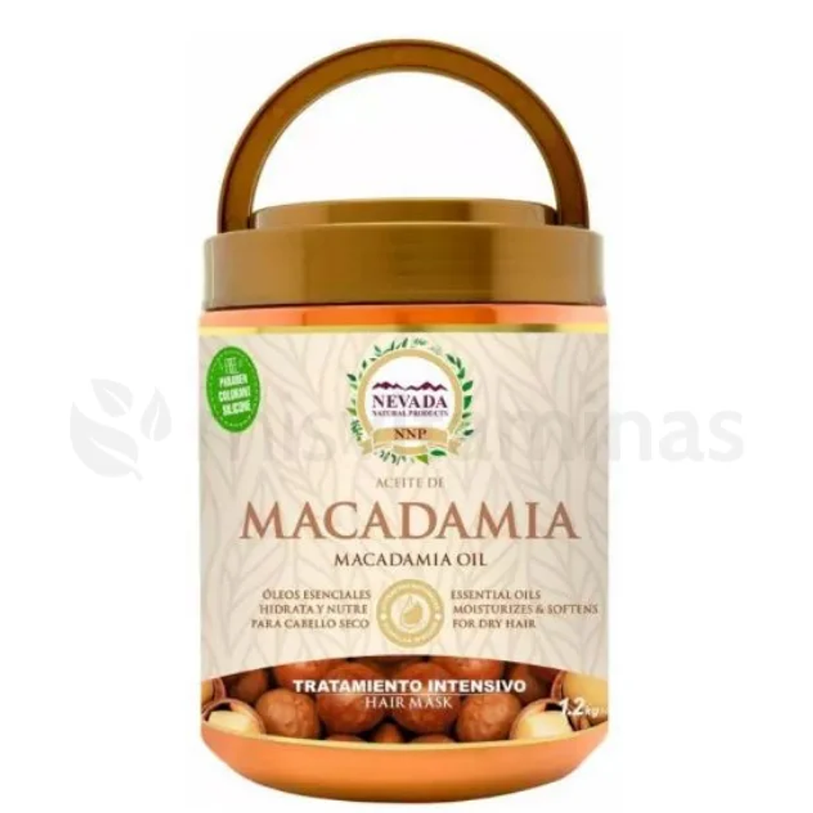 Tratamiento Capilar Macadamia Oil Nevada 1.2 kg 1