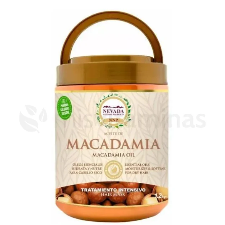 Tratamiento Capilar Macadamia Oil Nevada 1.2 kg 1