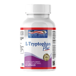 L Tryptophan Plus Healthy America 60 Capsulas
