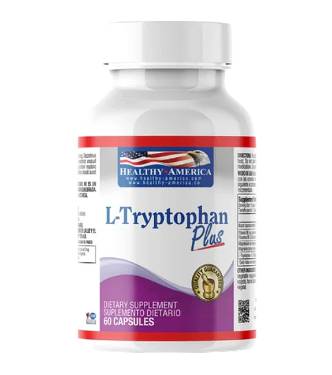 L Tryptophan Plus Healthy America 60 Capsulas