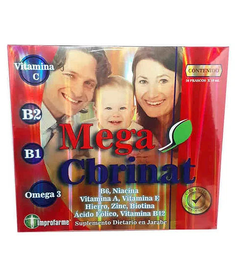 Mega Cebrinat 20 frascos terapia Improfarme