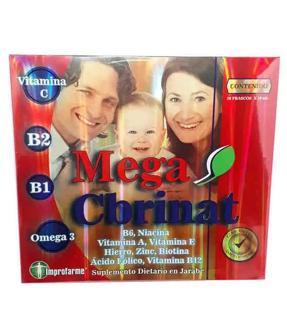 Mega Cebrinat 20 frascos terapia Improfarme 1