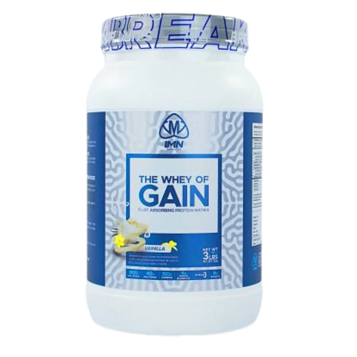 The Whey Of Gain Proteína 3 libras IMN 1
