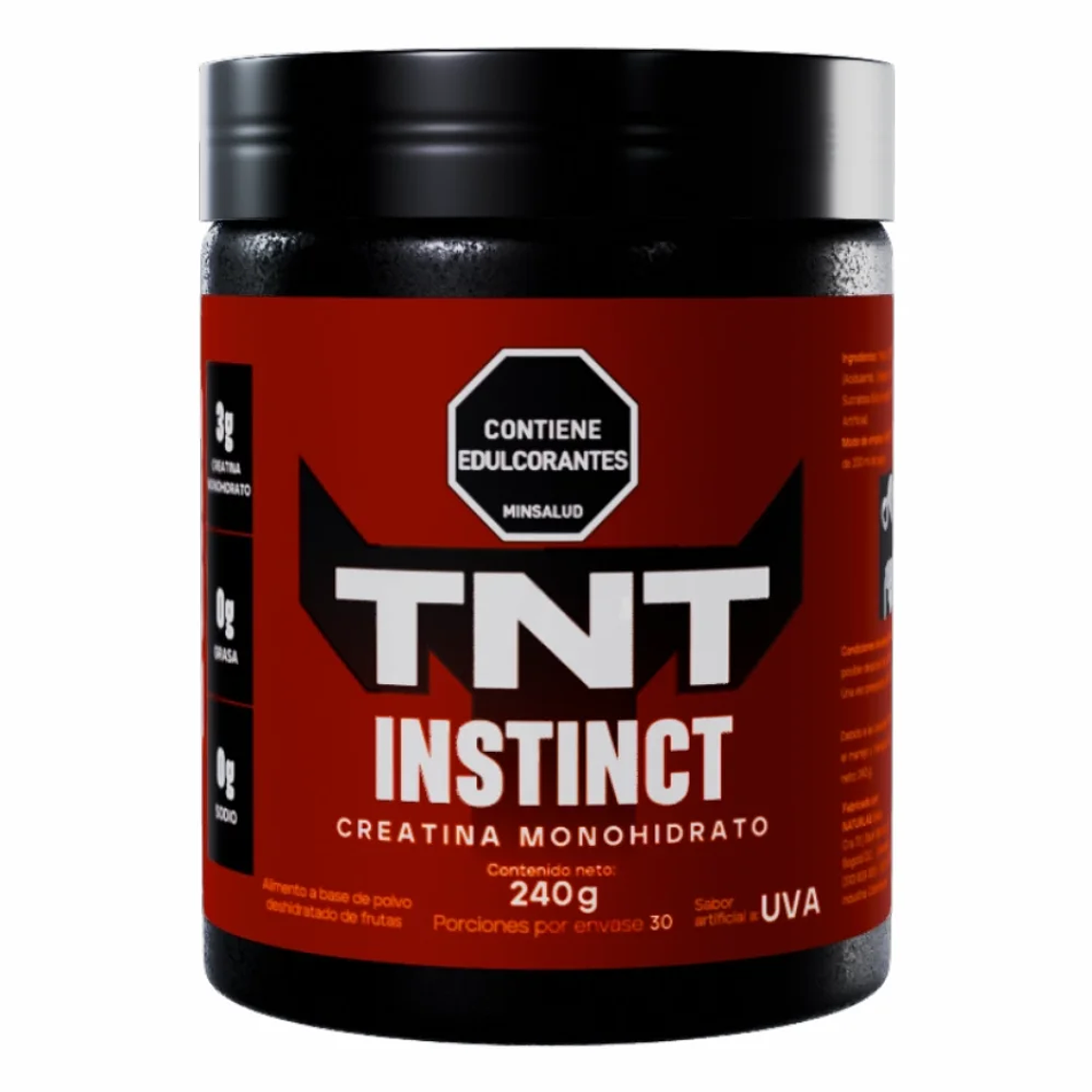 Instinct Creatina 240 gr TNT 1