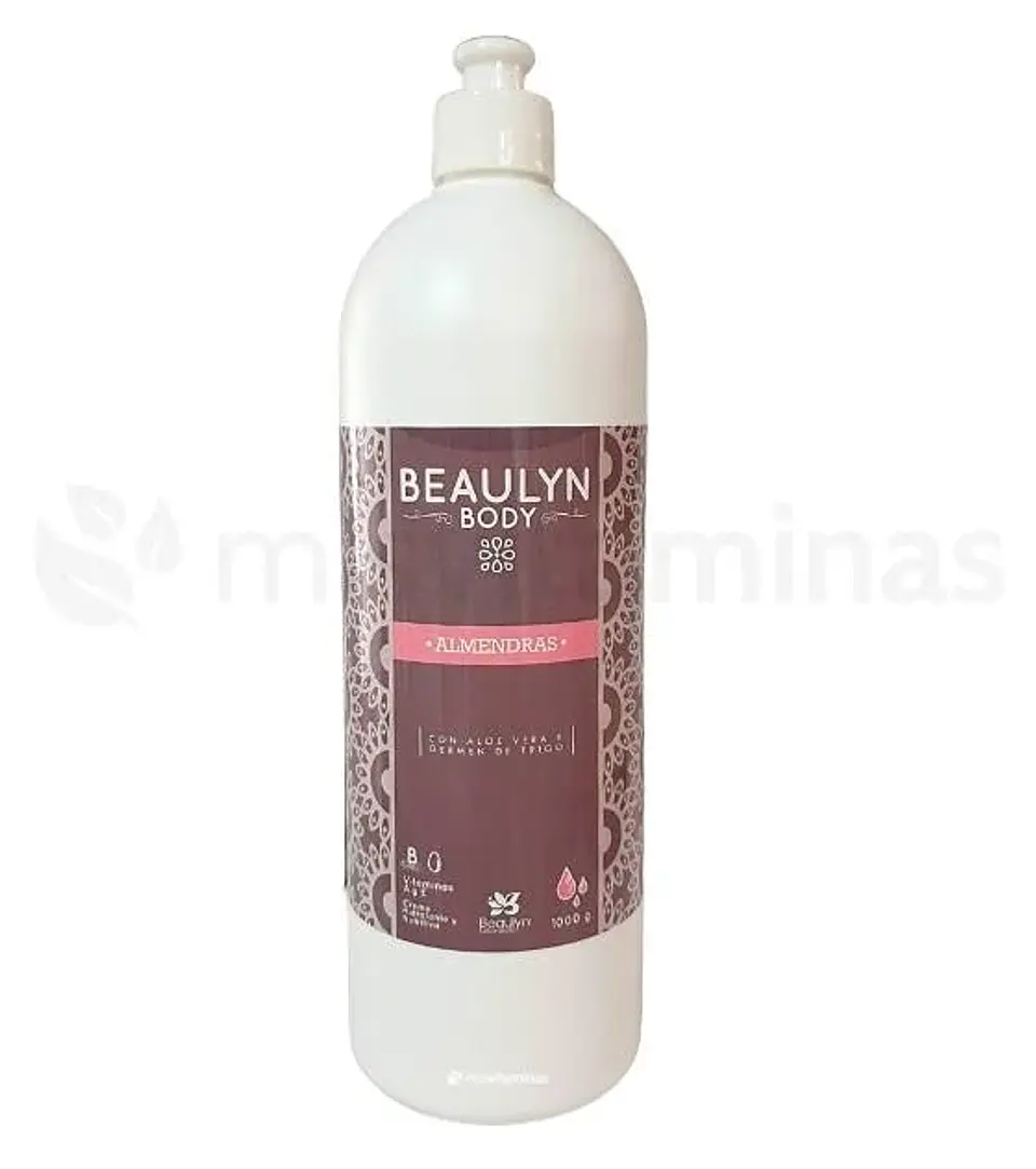 Crema Hidratante Almendras 1000 gr Beaulyn 1