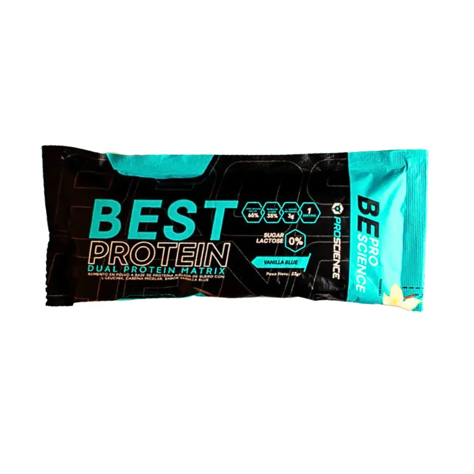 Best Protein Fresa Fusión Sachet 33 gr Proscience 1