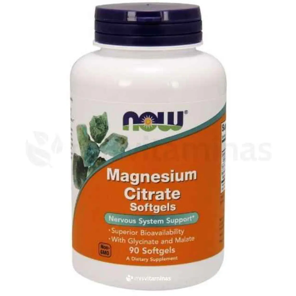 Magnesium Citrate 400 mg Now 90 softgels 1