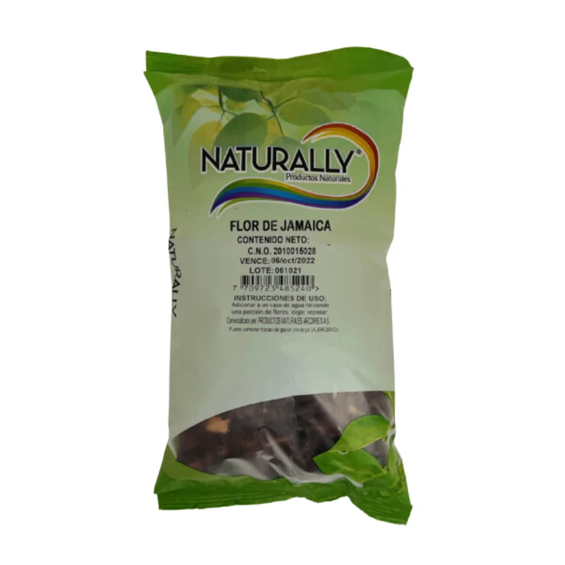 Flor de Jamaica 40 gramos Naturally 1
