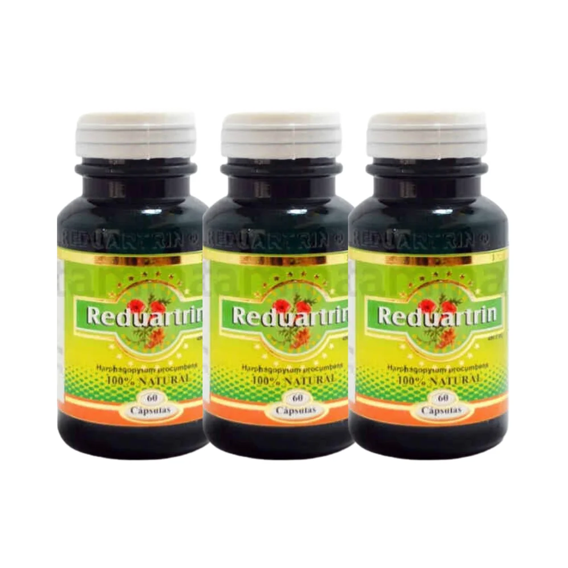 Combo Reduartrin 60 Cápsulas Harpagofito por 3 Unidades 1