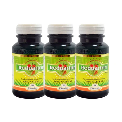 Combo Reduartrin 60 Cápsulas Harpagofito por 3 Unidades