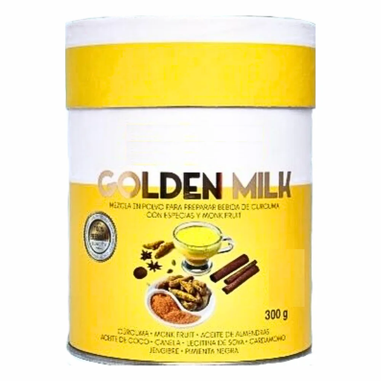 Golden Milk 300 gr Cúrcuma y Monk Fruit  1