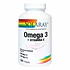 Omega 3 Fish Oil con Vitamina E 120 Softgels Solaray