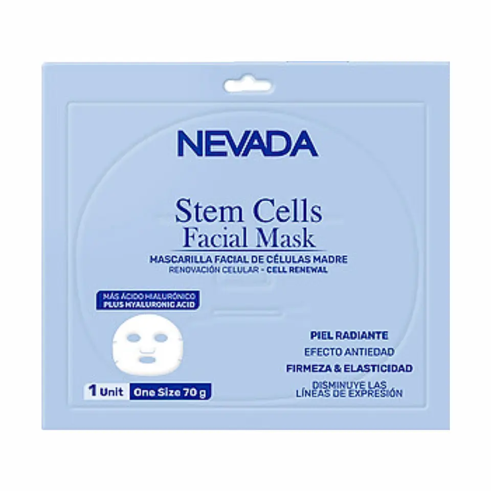 Mascarilla Facial Células Madre 1 Unidad Nevada 1
