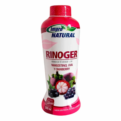 Rinoger Té Verde Con Mangostino 500 ml Impronatural