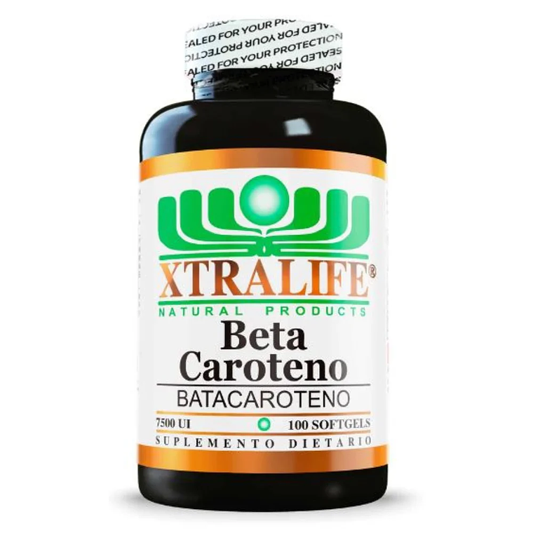 Betacaroteno 100 Softgels Xtralife  1