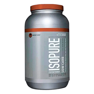 Isopure Low Carb Chocolate 3 Libras Nature's Best