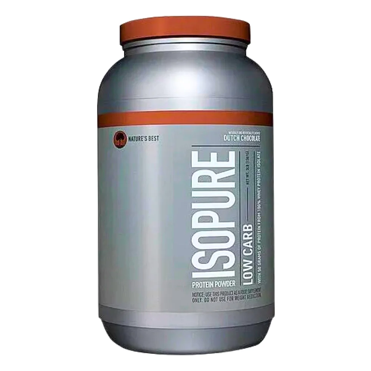 Isopure Low Carb Chocolate 3 Libras Nature's Best 1
