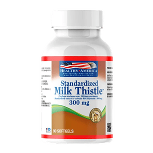 Milk Thistle 300 mg 90 Softgels Healthy America
