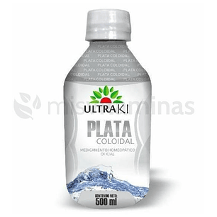Plata Coloidal Homeopático Ultraki 500 Ml