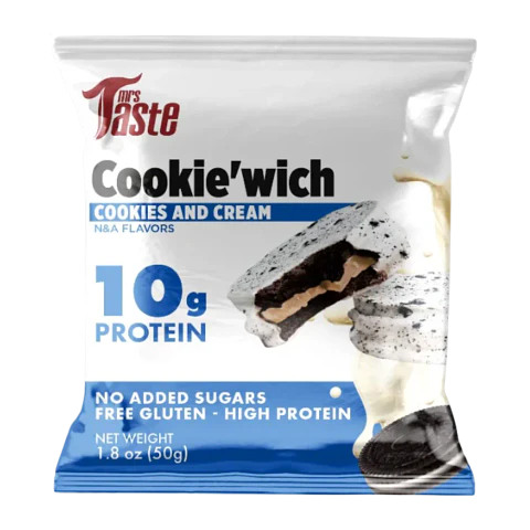 Alfajore Cookie'Wich Cookies & Cream 50 grs Mrs Taste