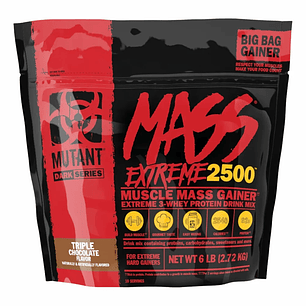 Mass Extreme 2500 Triple Chocolate 6 Libras Mutant