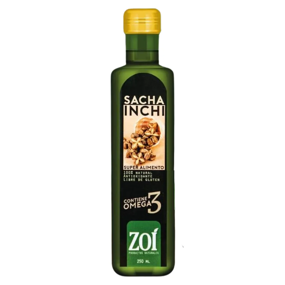 Aceite Sacha Inchi Con Omega 3 250 ml Zoí 1