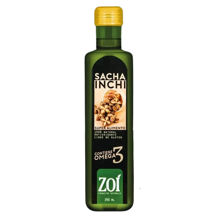 Aceite Sacha Inchi Con Omega 3 250 ml Zoí 1