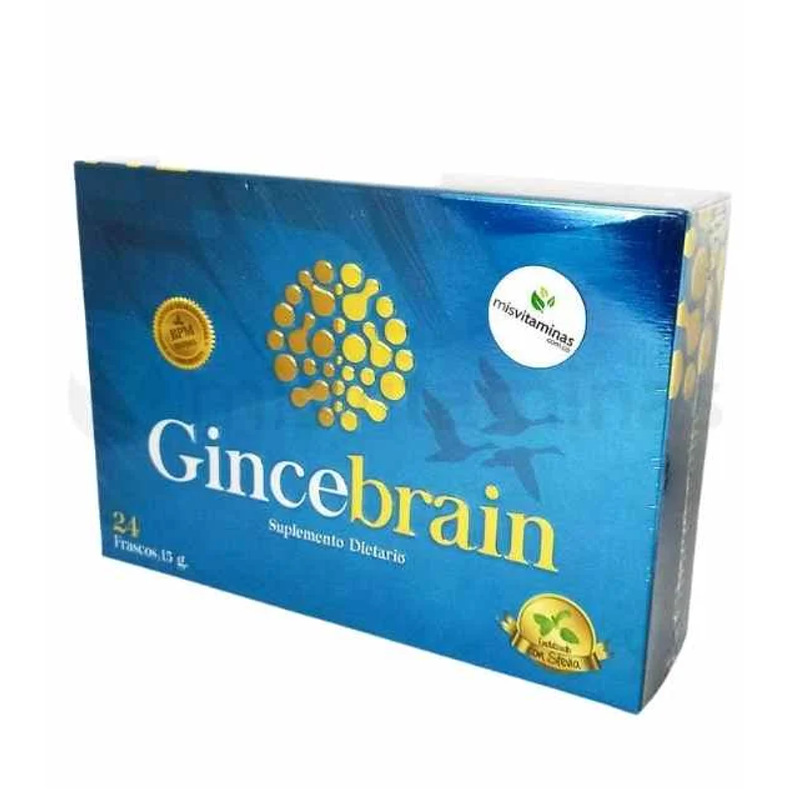 Gincebrain Multivitamínico Embrión de Pato 24 frascos 1